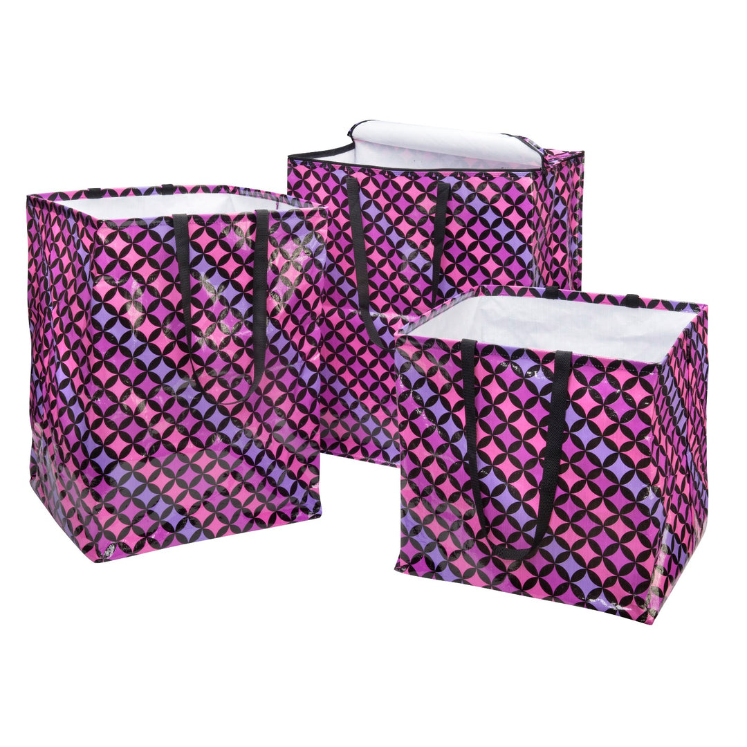 Pop 'N Pack - Zippered Storage Bag - Poppin' Pink