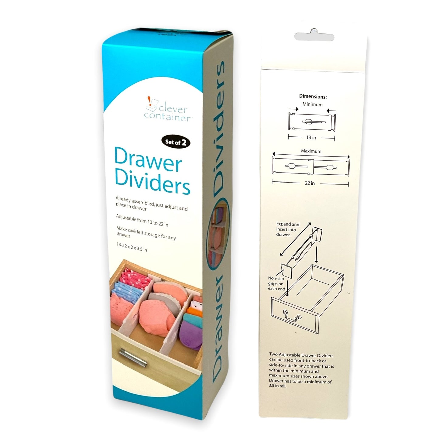 Drawer Divider Bundle - Set of 4