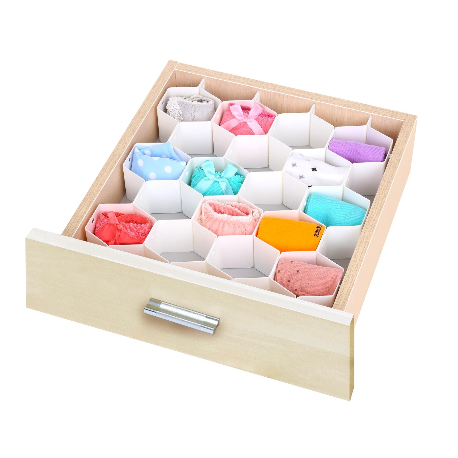 Organize Your Undies - Storing in cute compartments helps you instantly see all your undies!