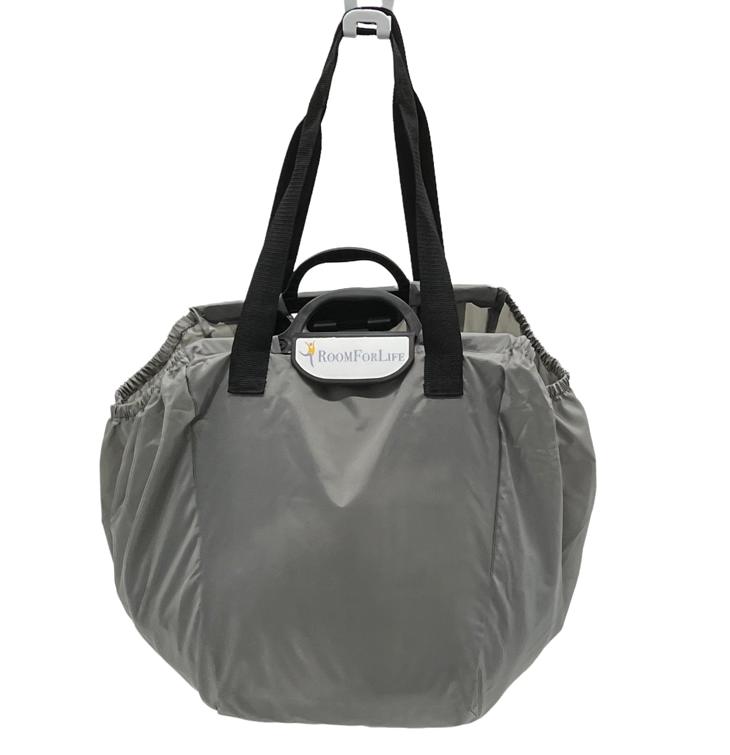 New Clever Shopper - The Reusable Unique Shopping Cart Bag - Color Gray