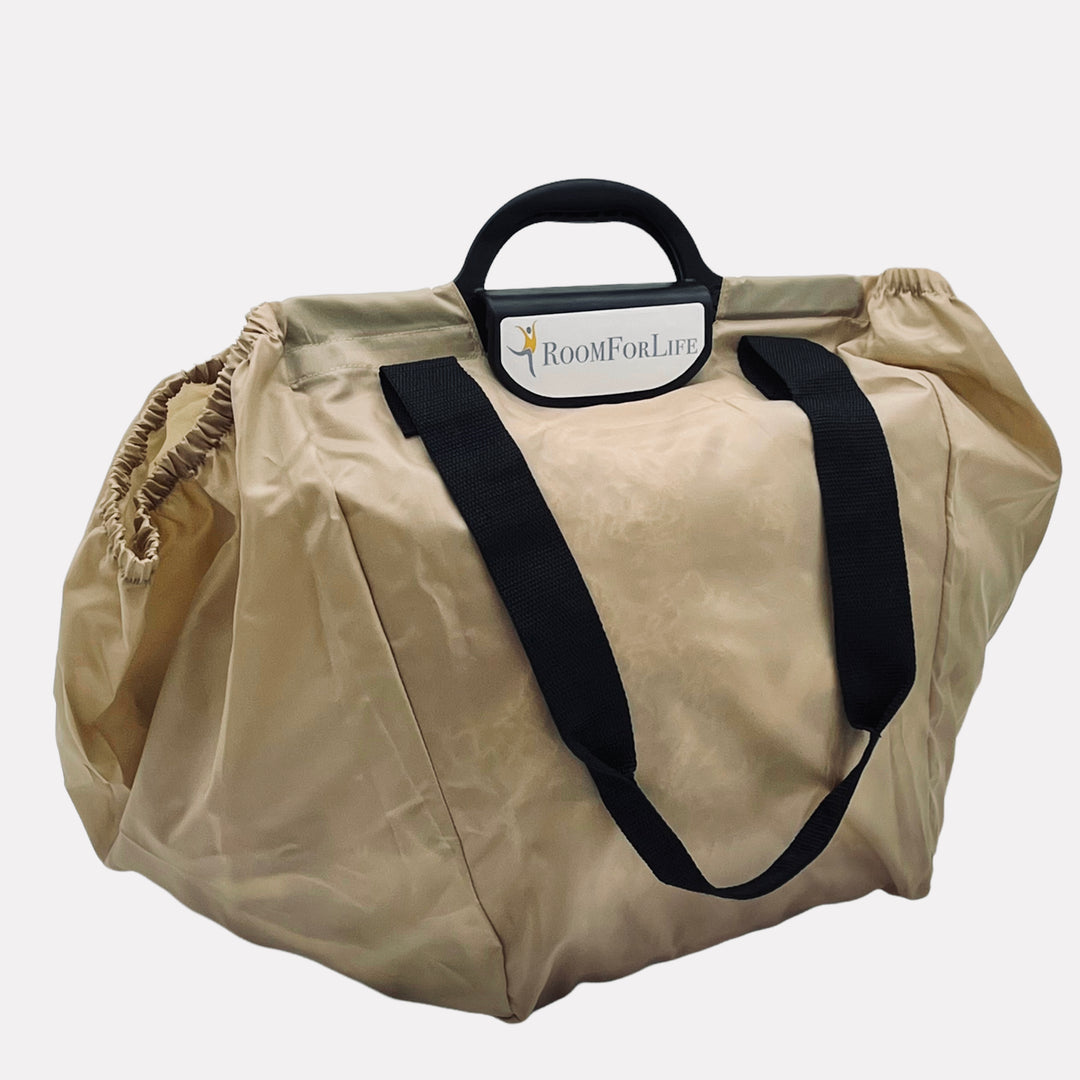 New Clever Shopper - The Reusable Unique Shopping Cart Bag - Color Beige
