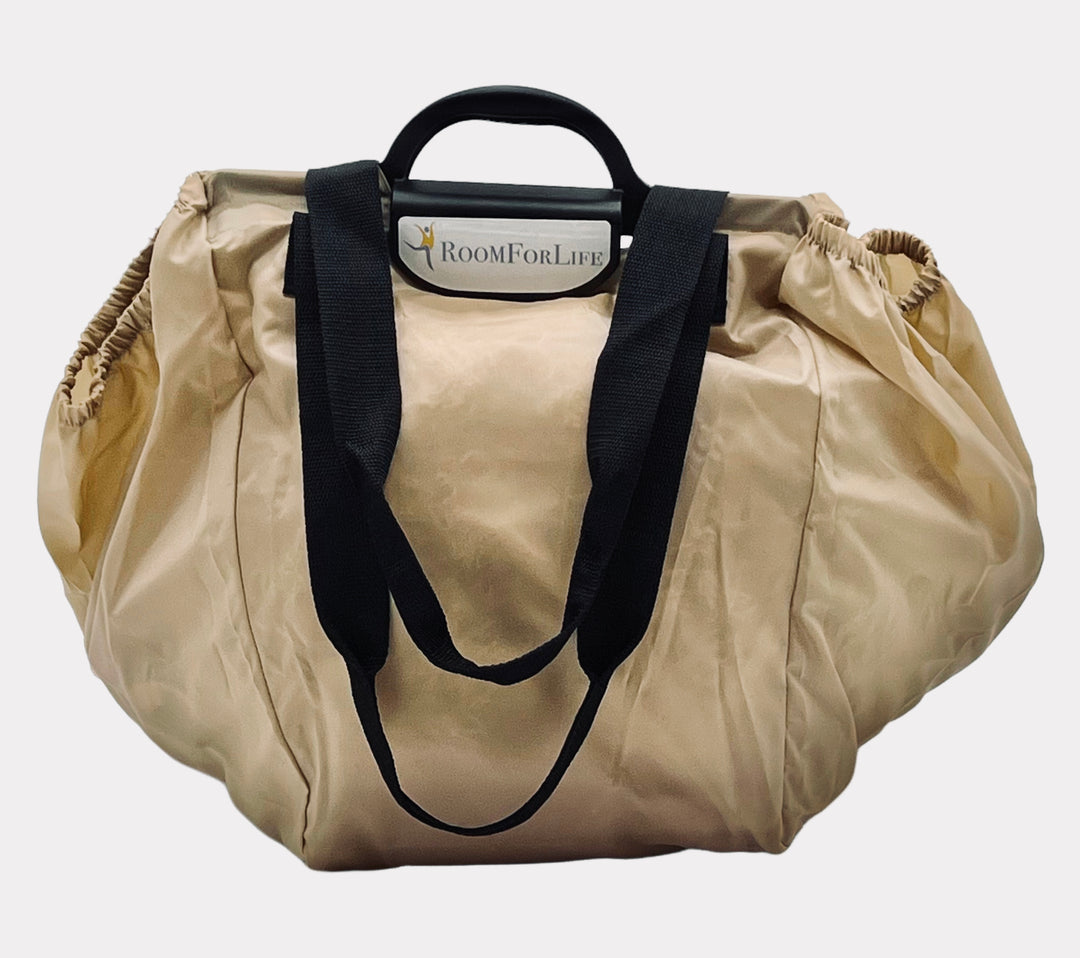 New Clever Shopper - The Reusable Unique Shopping Cart Bag - Color Beige