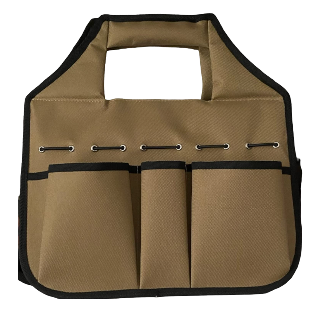 Stuff 'N Go - Messenger Style Bag - Color - Taupe + Adjustable Shoulder Strap Bundle