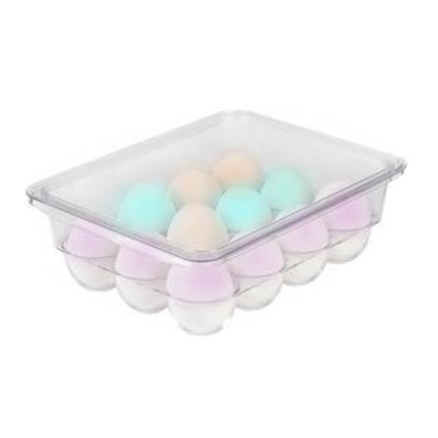 Acrylic Egg Container - 1 dozen sized